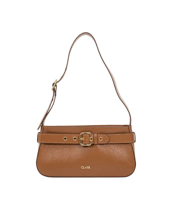 Bolsa de Ombro Classe com Fivela Decorativa