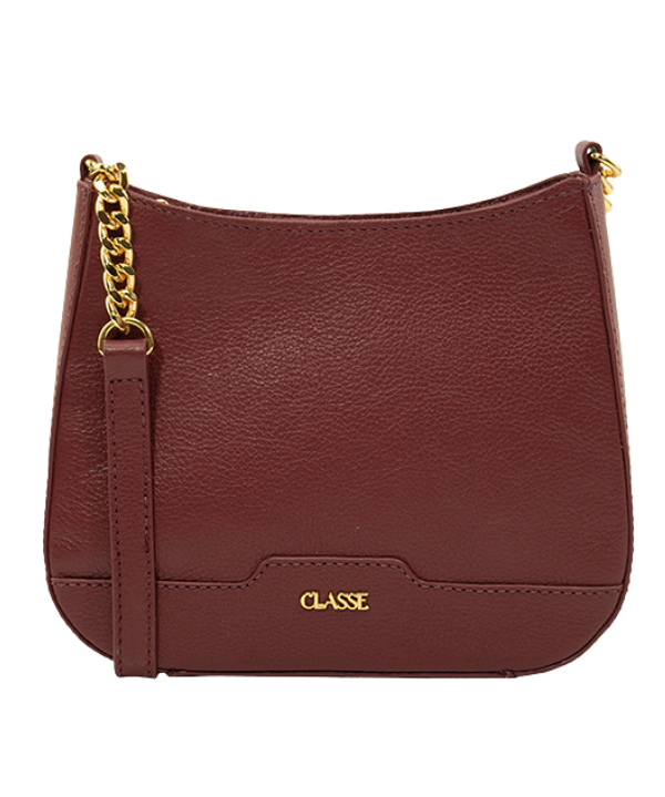 Bolsa Transversal Classe – Com Corrente Dourada